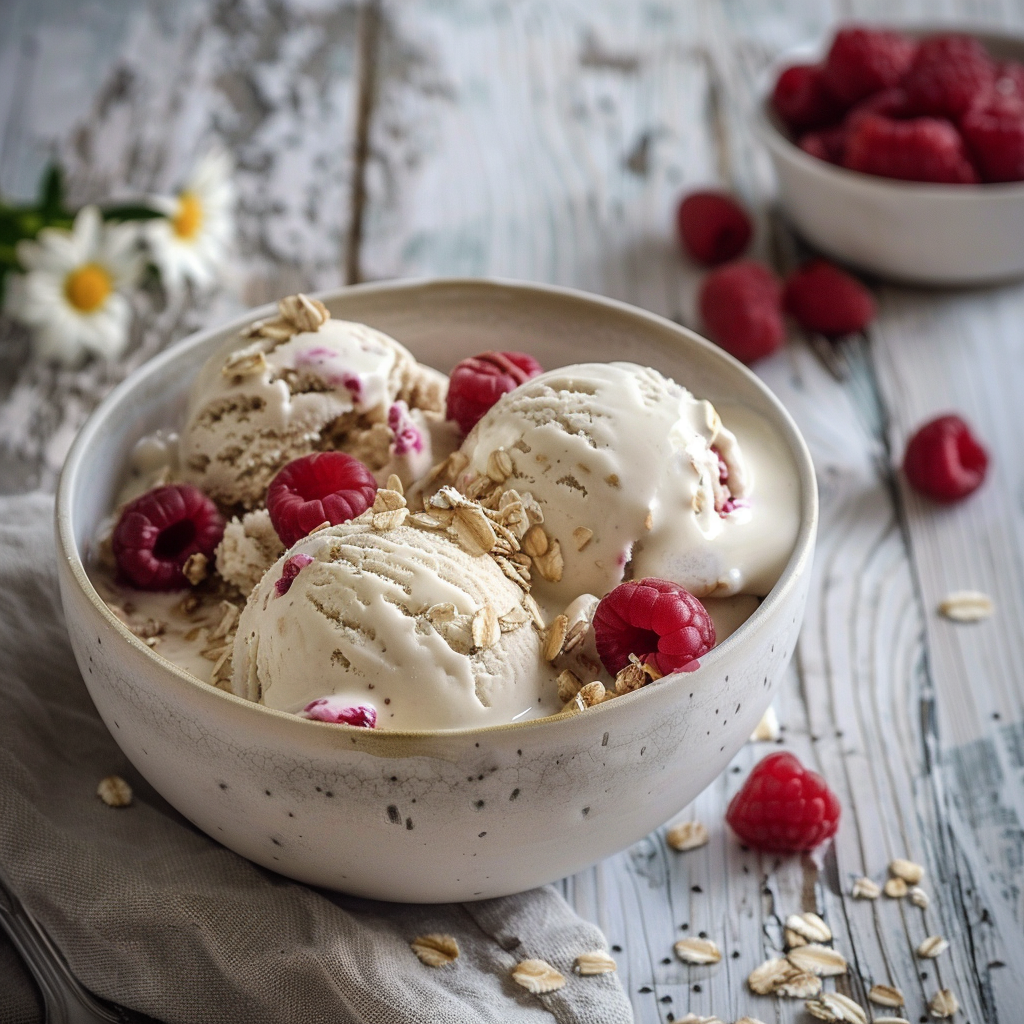 Vegan Oat Milk Ice Cream Recipe 4 Simple Ingredients 