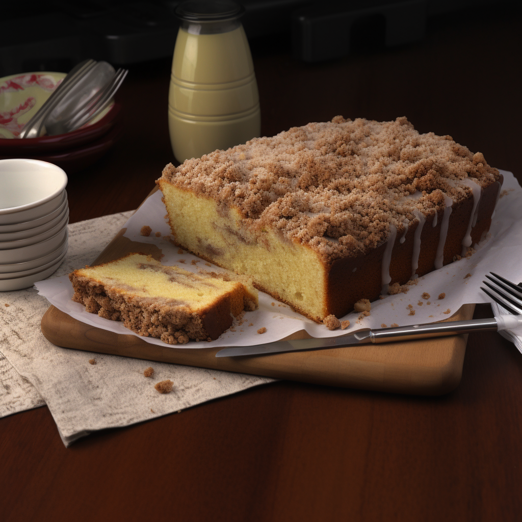 LAUSD Coffee Cake Recipe (A Nostalgic Treat)