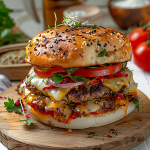 Pizza Burger Recipe