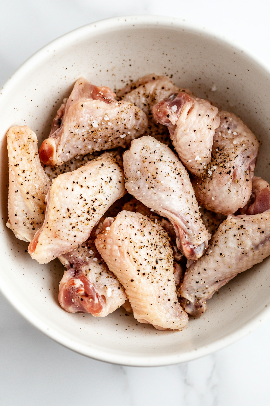 Season the Turkey Wings