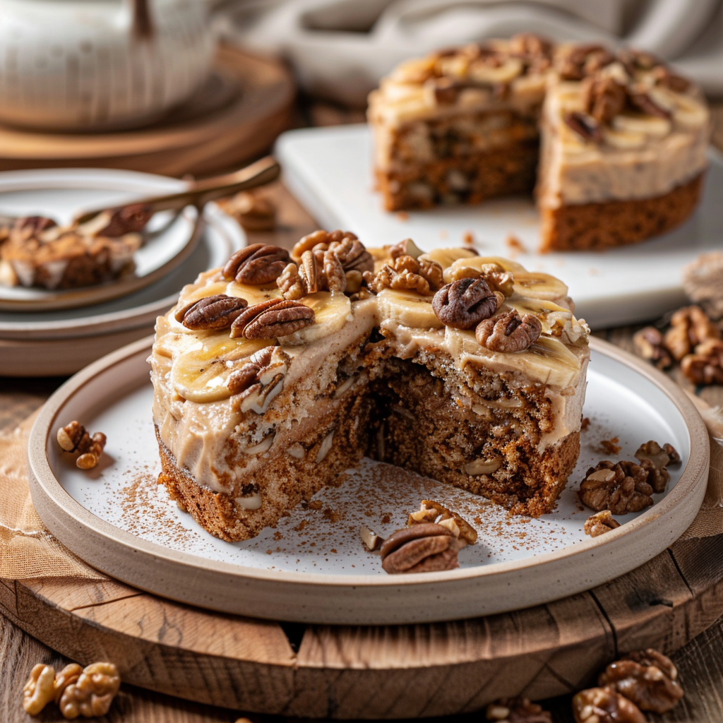 What to Serve with Banana Walnut Cake