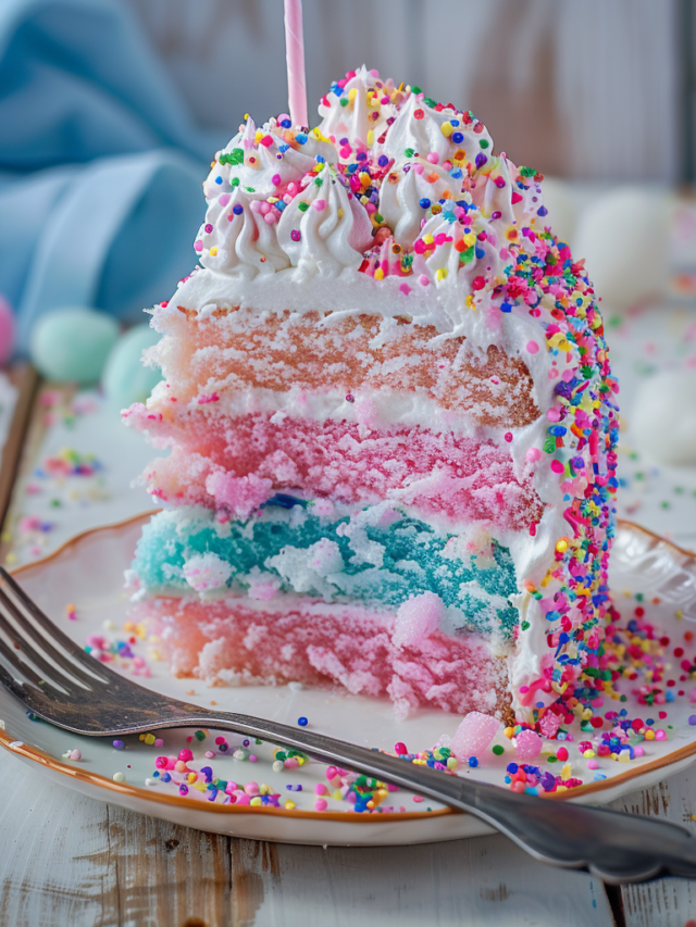 Cotton Candy Cake Recipe A Fairytale Dessert Delight!