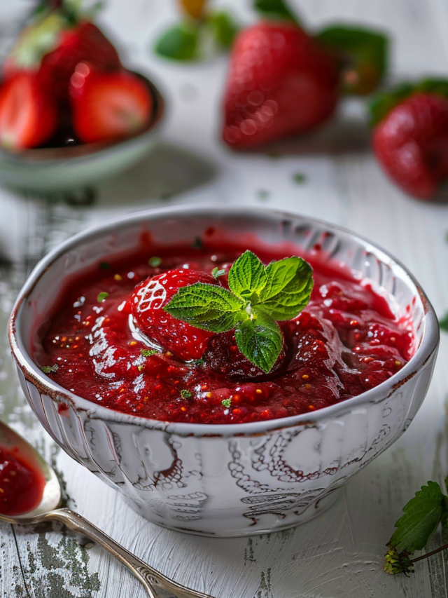 Strawberry Puree Recipe (Dive Into Deliciousness)