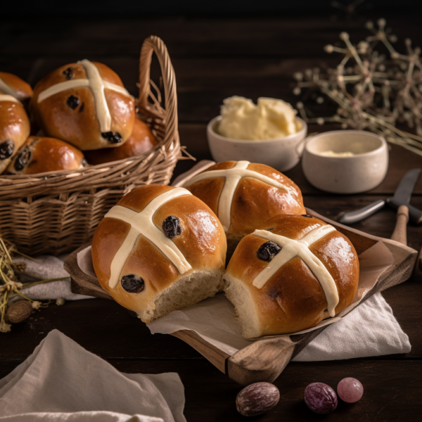 hot cross buns recipe