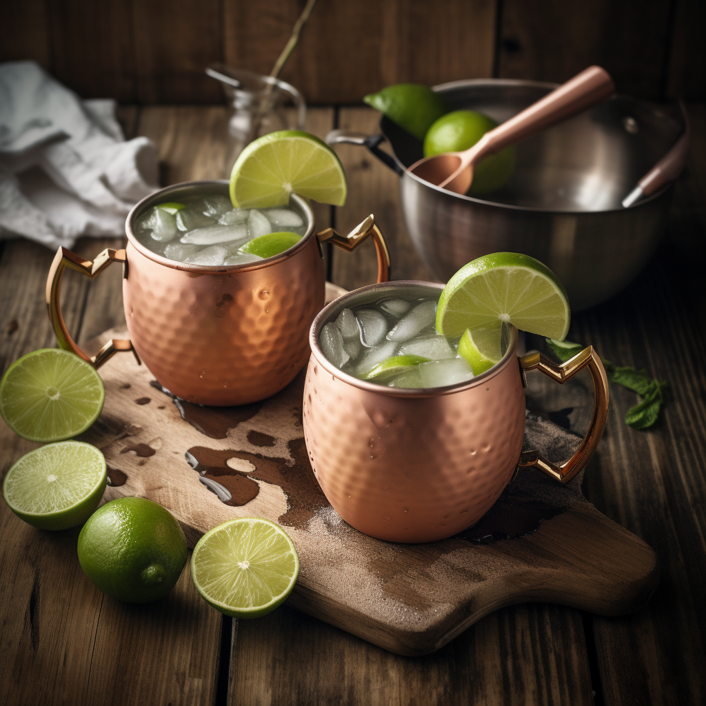 serving moscow mule recipe
