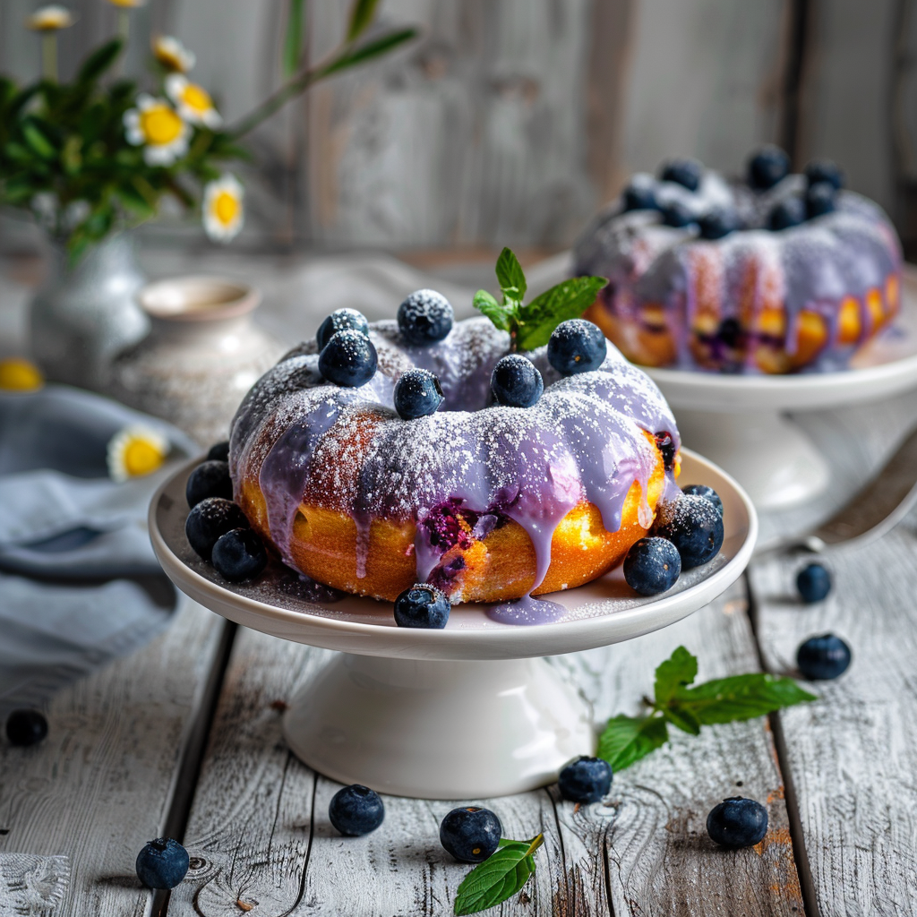 Blueberry Cake Donut Recipe Berrylicious Bliss!