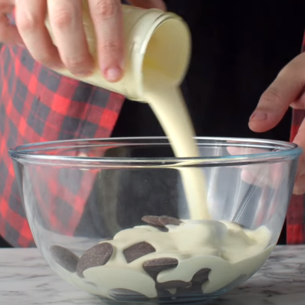 This image shows the making of Frosting.