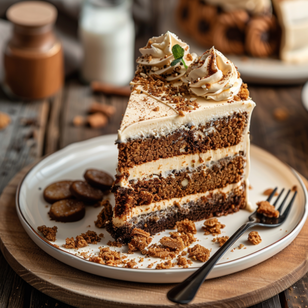 Cookie Butter Cake Recipe A Slice of Bliss!