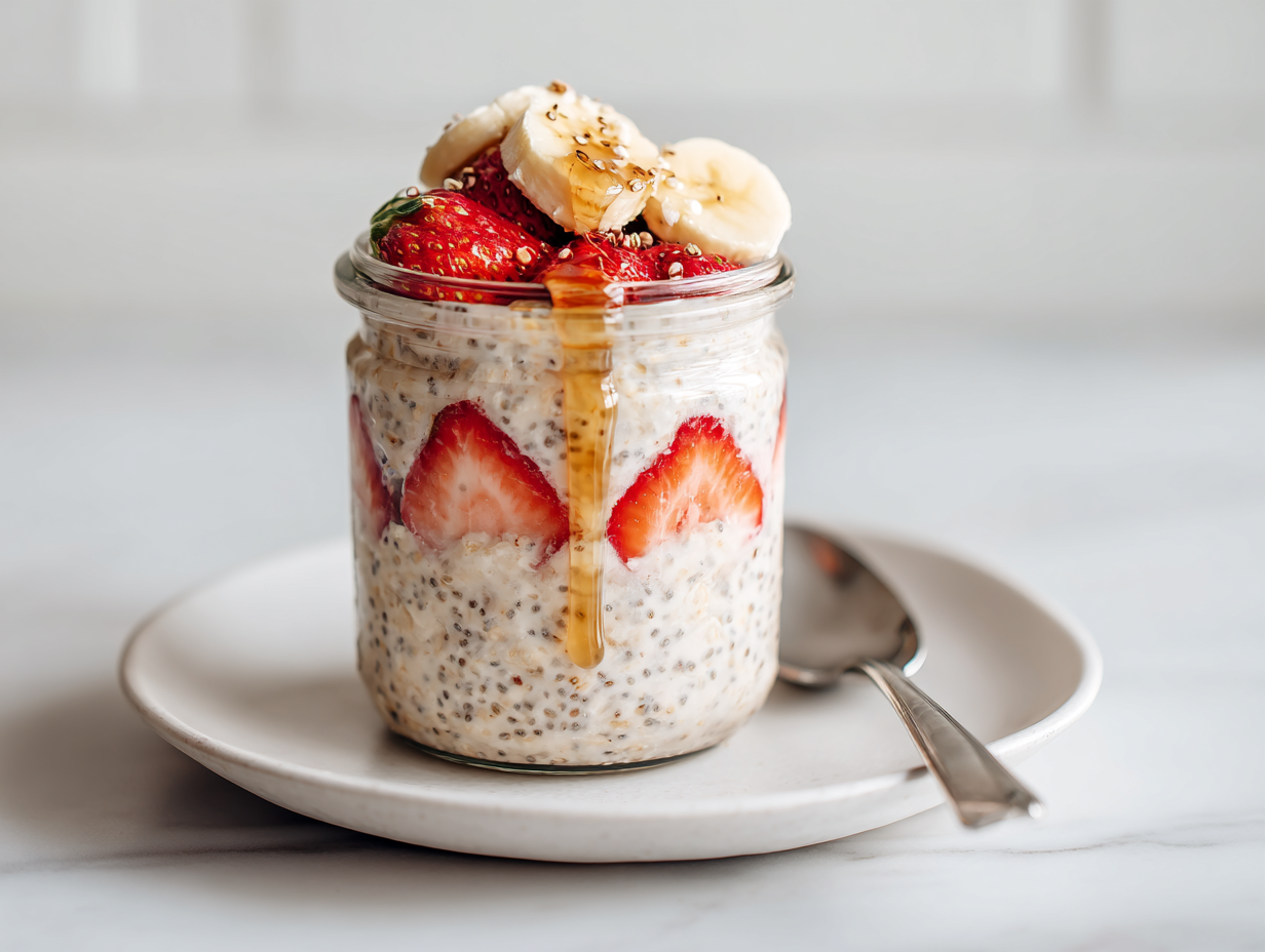 Fresh and Healthy Overnight Oats Recipe!