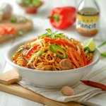 Pancit Recipe {Stir-Fried Rice Noodles}