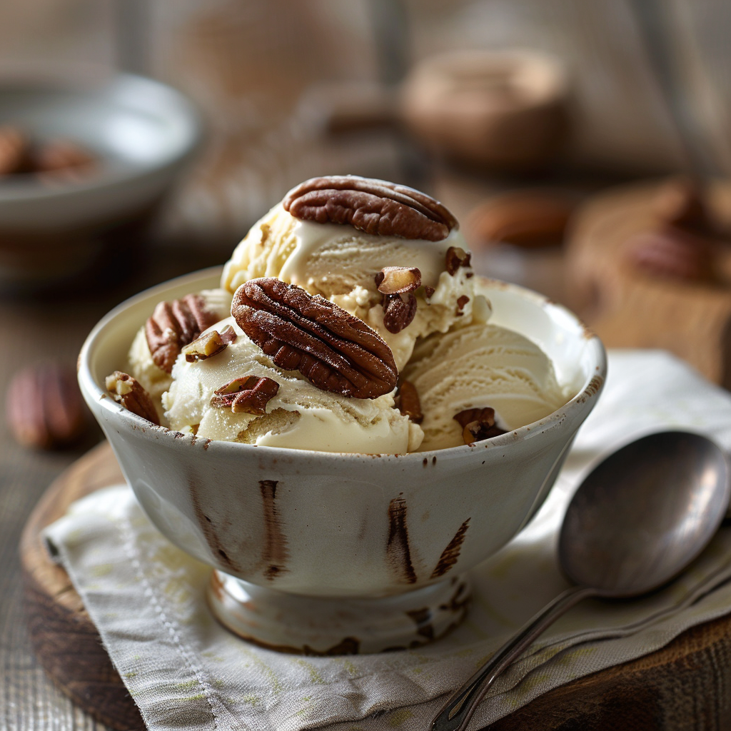 What to Serve with Butter Pecan Ice Cream