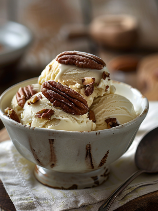 What to Serve with Butter Pecan Ice Cream