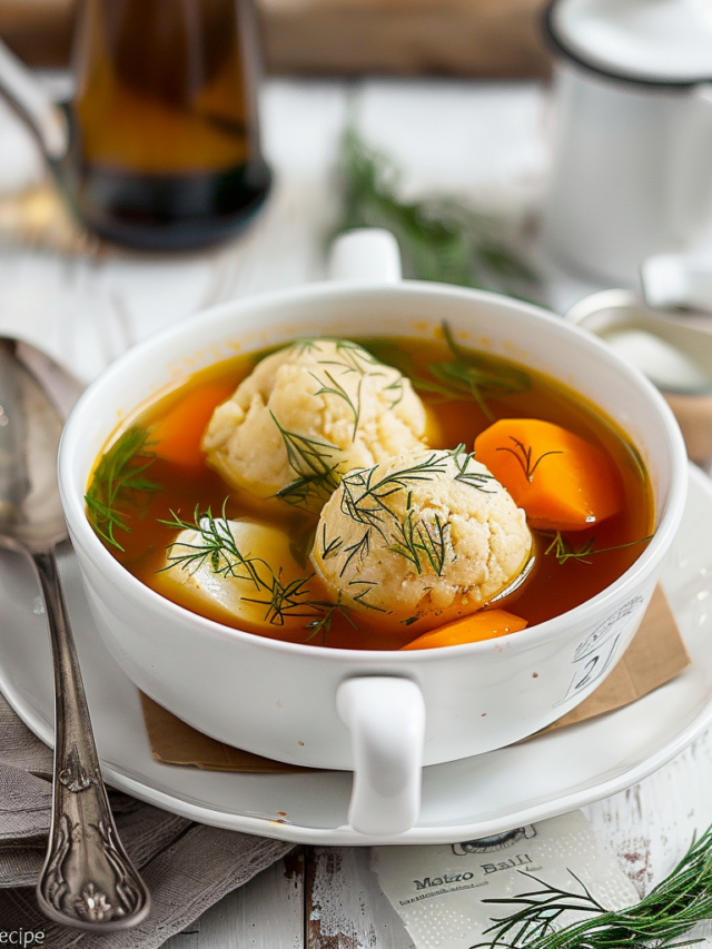 Matzo Ball Soup recipe