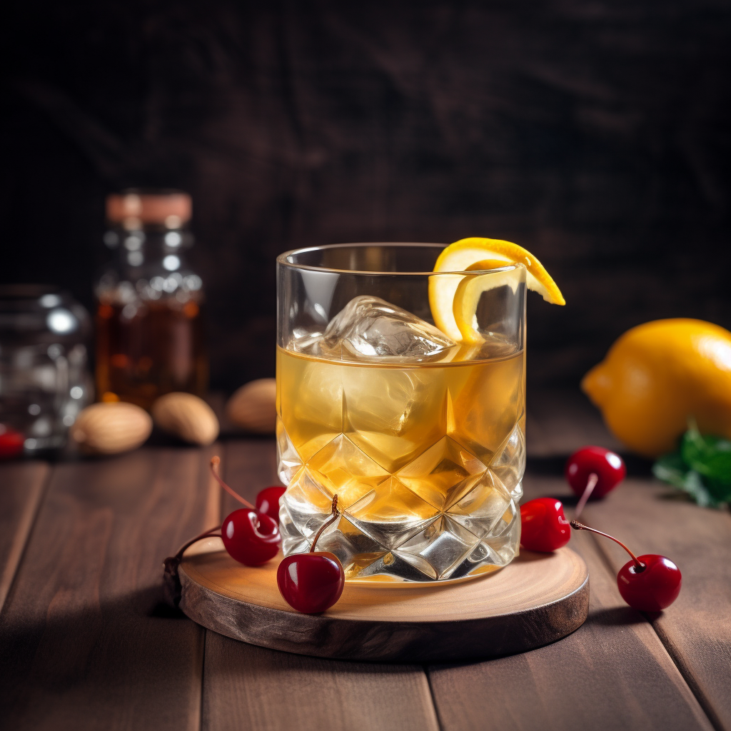 serving amaretto sour recipe