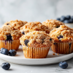 Best Blueberry Muffin Recipe in 40 Mins!