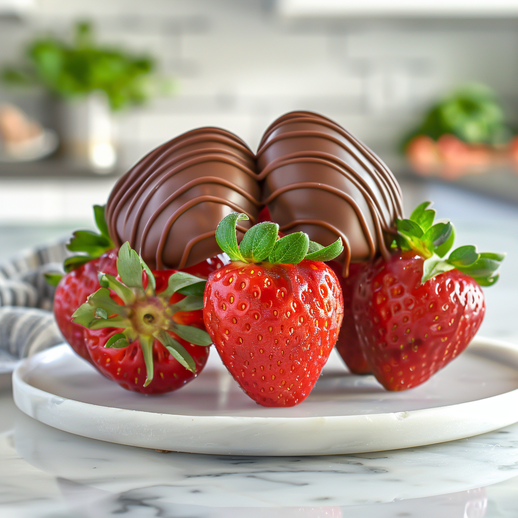 Chocolate-Covered Strawberries Recipe {Mini Choco Delights}