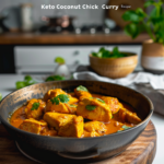 Keto Coconut Curry Chicken Spice up Your Dinner with Flavorful Delight!