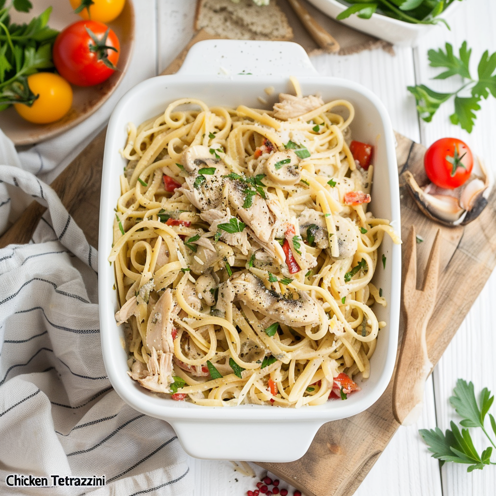 Overview How To Make Chicken Tetrazzini