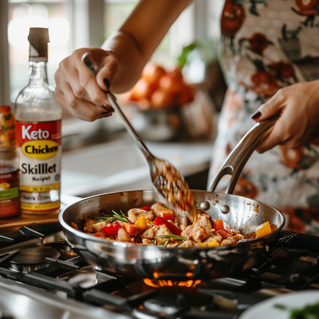 Overview How To Make Keto Chicken Skillet