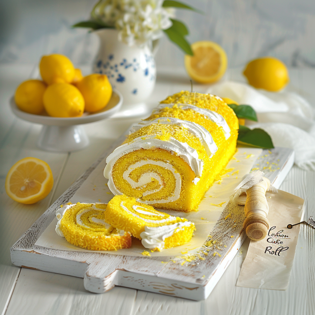 Overview How To Make Lemon Cake Roll