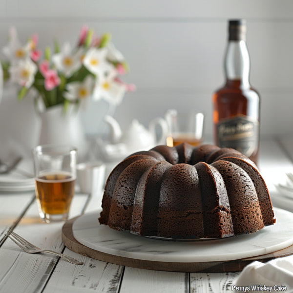 Pennyâ€™s Whiskey Cake Recipe Tipsy Walnut Wonder!