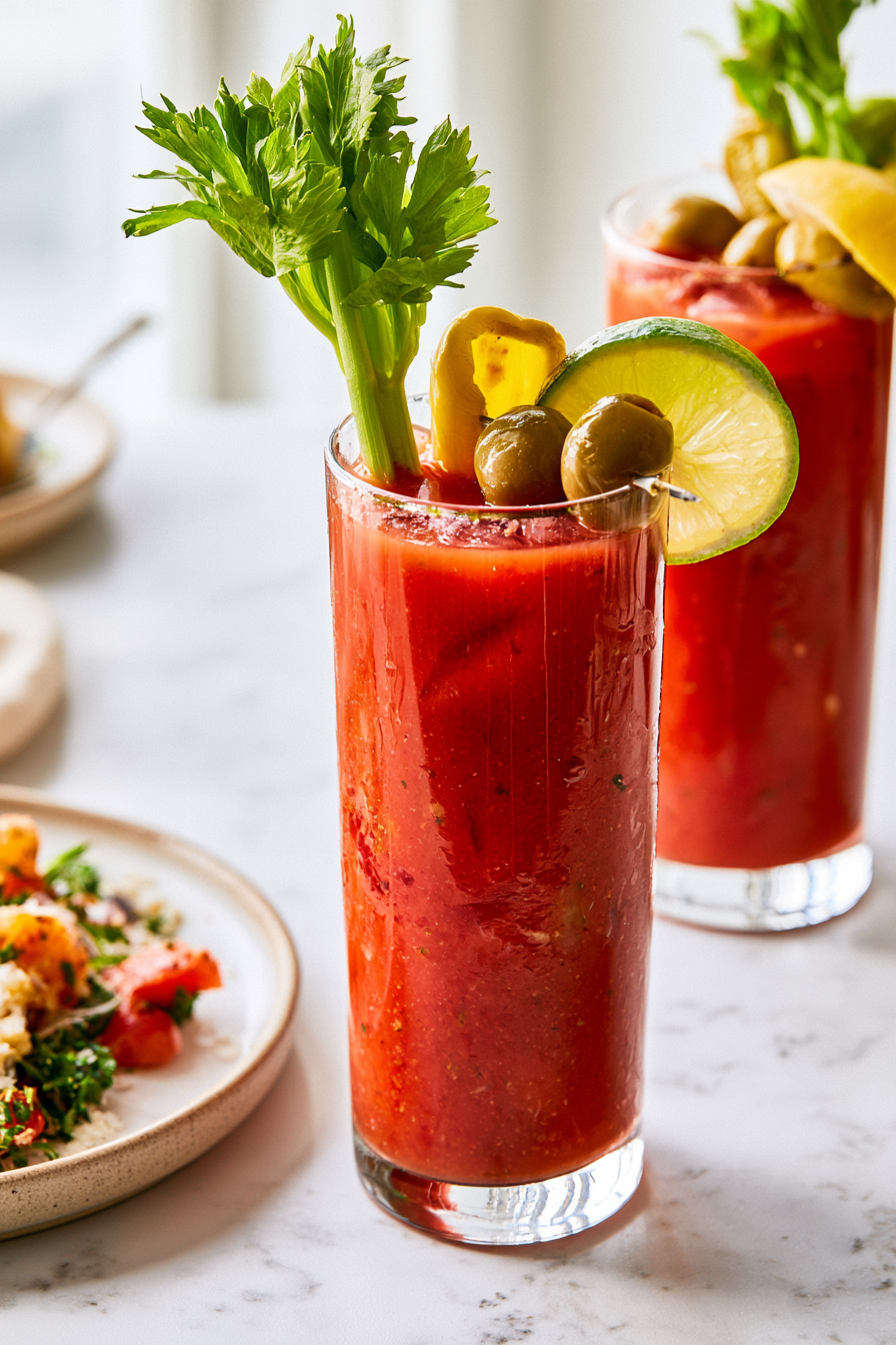 Serve Bloody Mary