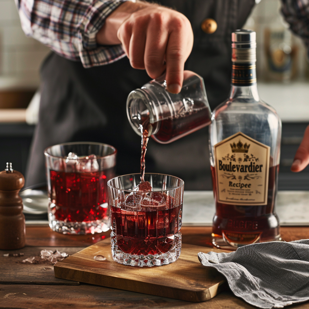 Boulevardier Recipe: Show_the_process_of_making_the_Boulevardier_Recipe