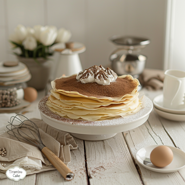 Tiramisu Crepe Cake Recipe Layers of Bliss