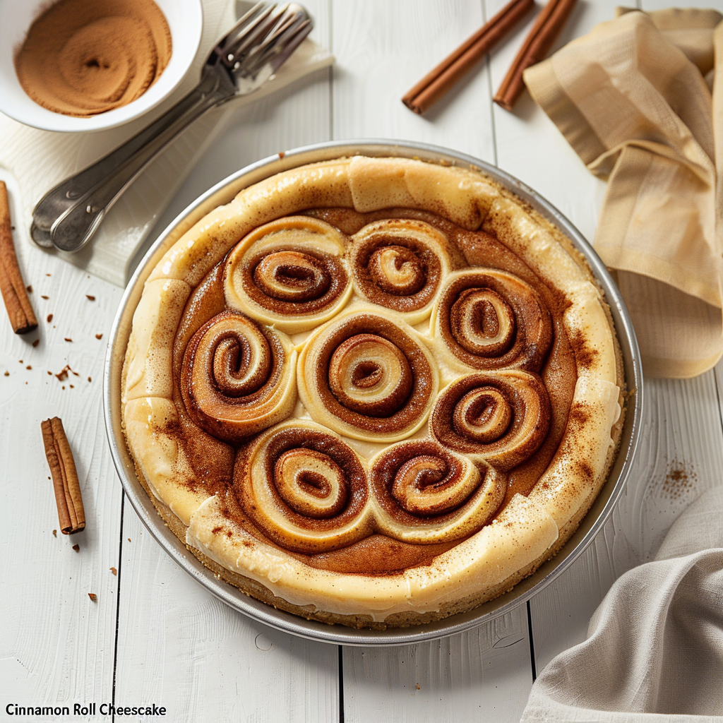 What to Eat with Cinnamon Roll Cheesecake