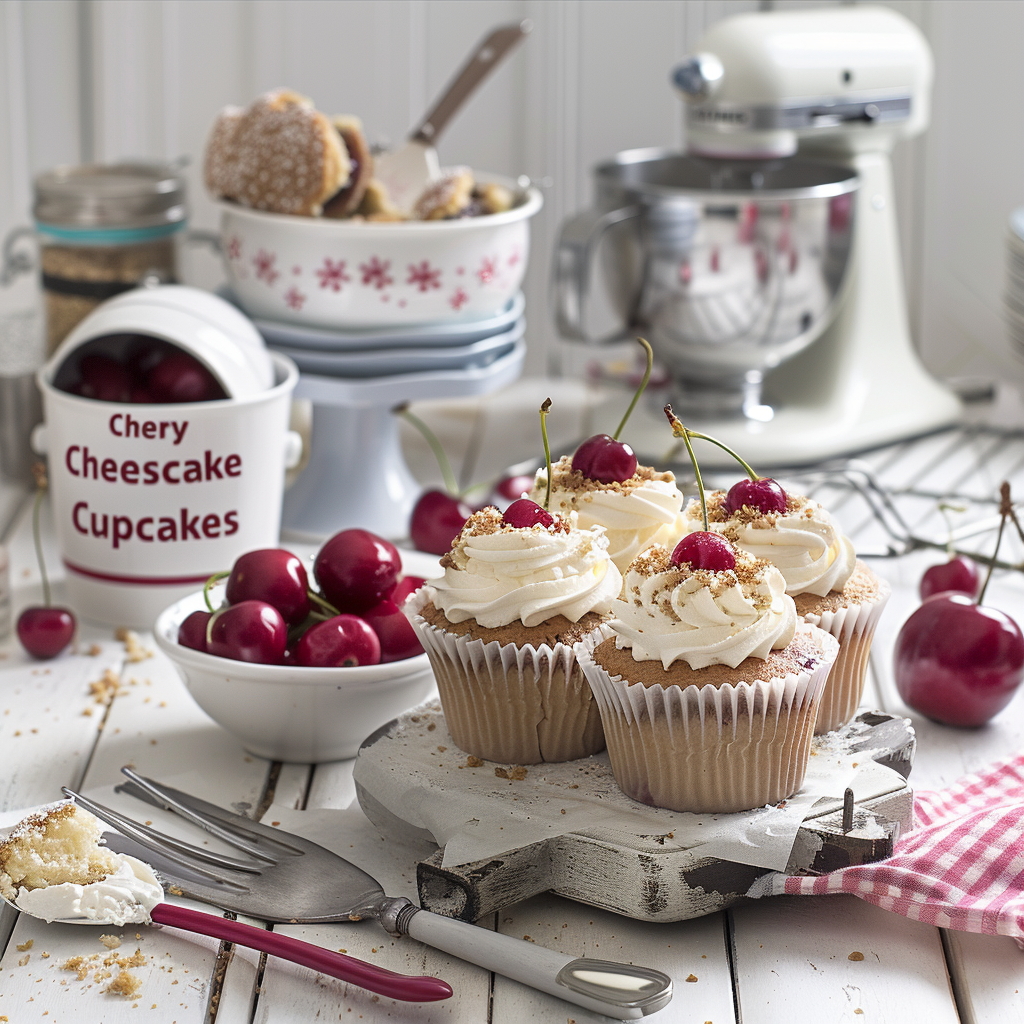 What to Serve with Cherry Cheesecake Cupcakes