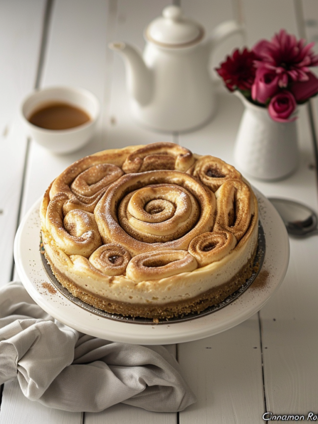 Cinnamon Roll Cheesecake Recipe Satisfy Your Cravings in Style!