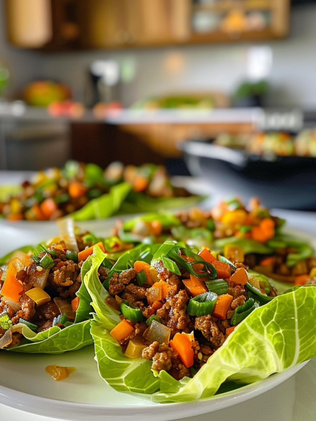 Lettuce Wraps Recipe {Asian Flavors in Every Bite}