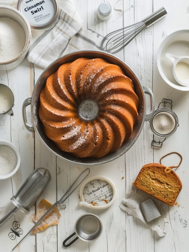 Overview How To Make Chai Cinnamon Swirl Bundt Cake