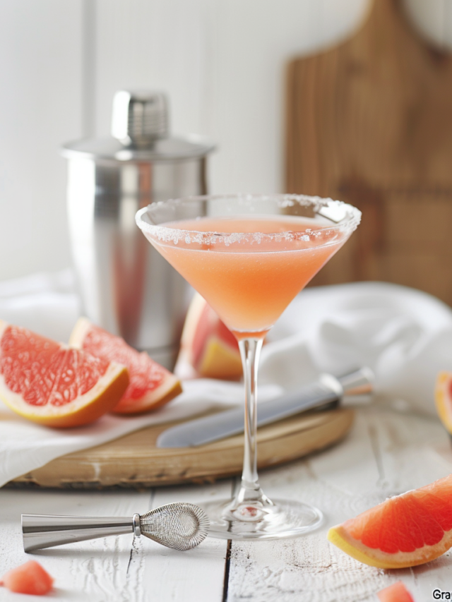 Overview How To Make Grapefruit Martini