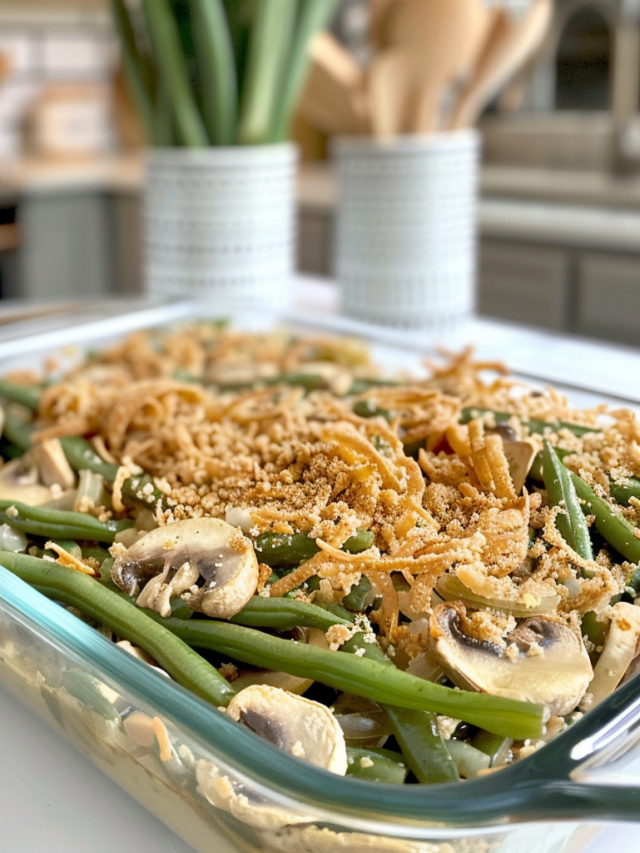 Overview How To Make Low Carb Green Bean Casserole