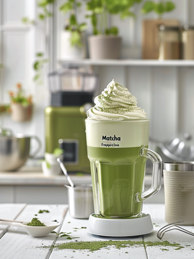 What to Serve with Matcha Frappe