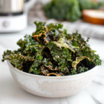 Air Fryer Kale Chips Recipe {A Healthier Snack Option}