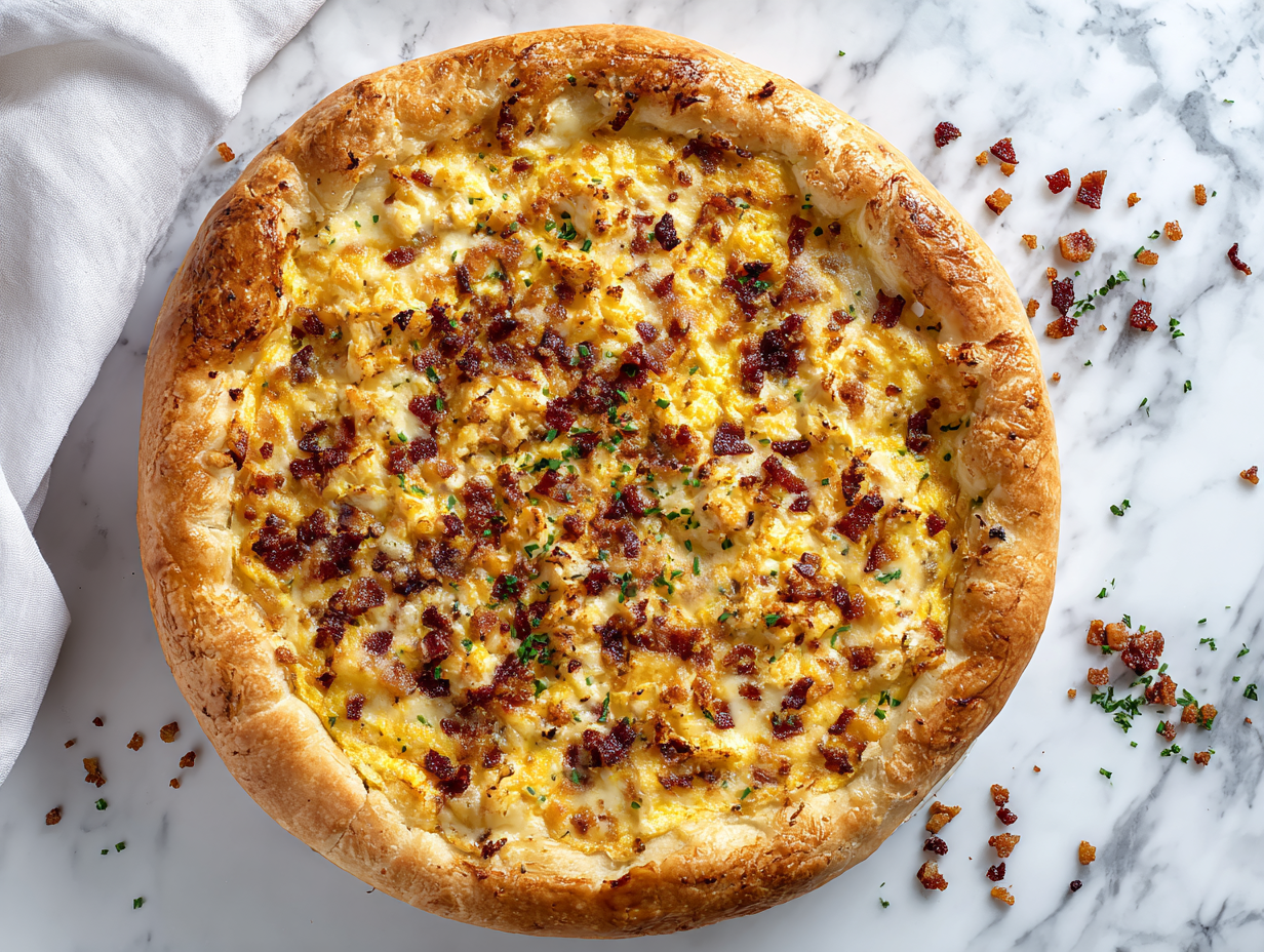 Best Breakfast Pizza Recipe Ever!