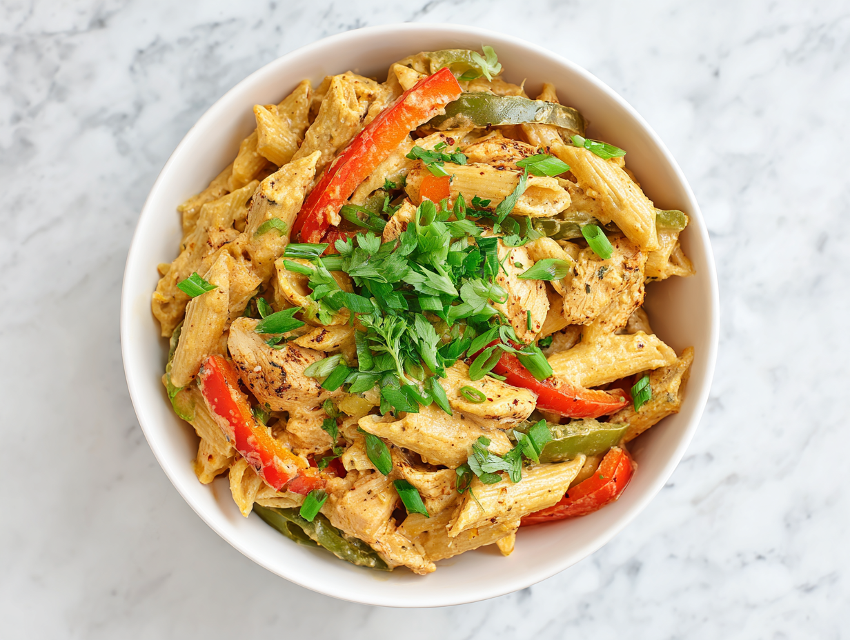 Delicious Rasta Pasta Recipe in 15 Mins!