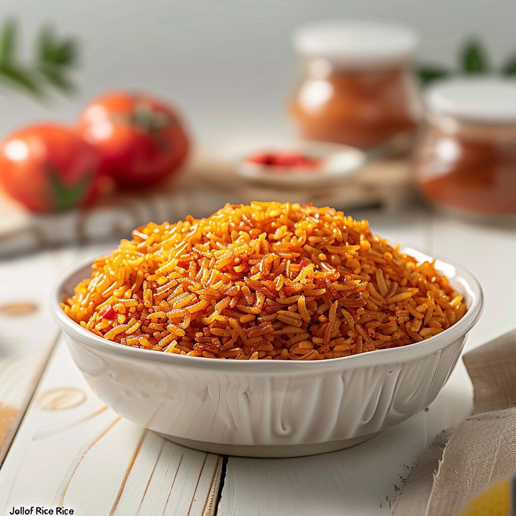 Jollof Rice Recipe Bursting with Flavor and Color