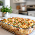 Keto Cauliflower Casserole Recipe Creamy And Cheesy Delight