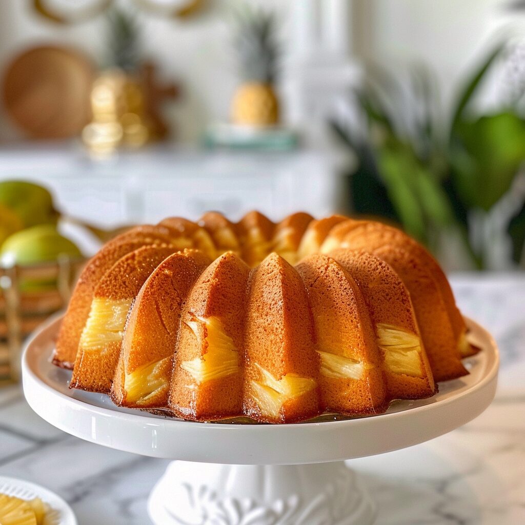 Pineapple Pound Cake Recipe Moist And Flavorful!