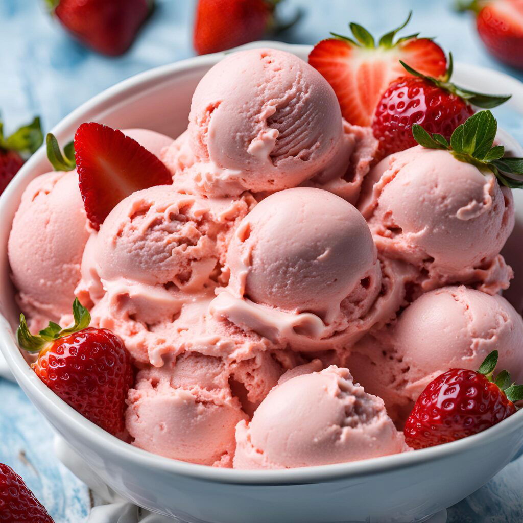 Strawberry Ice Cream Recipe (Berrylicious Summer Treat)