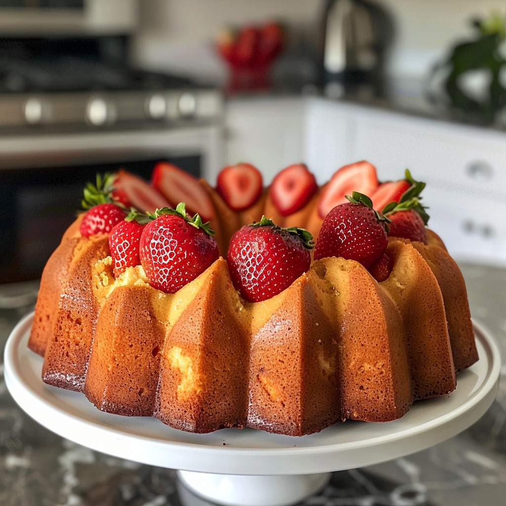 What To Serve With Strawberry Pound Cake