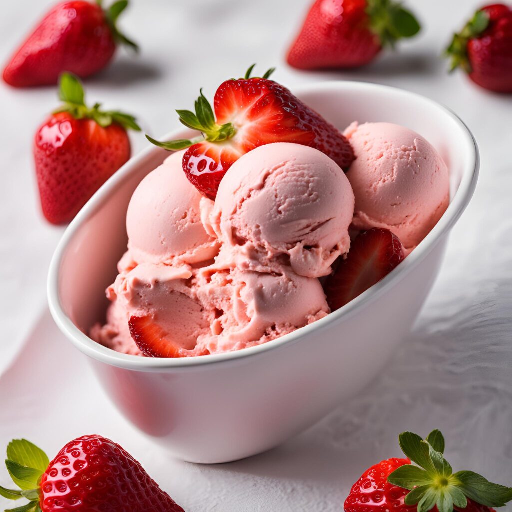 What to Serve with Strawberry Ice Cream