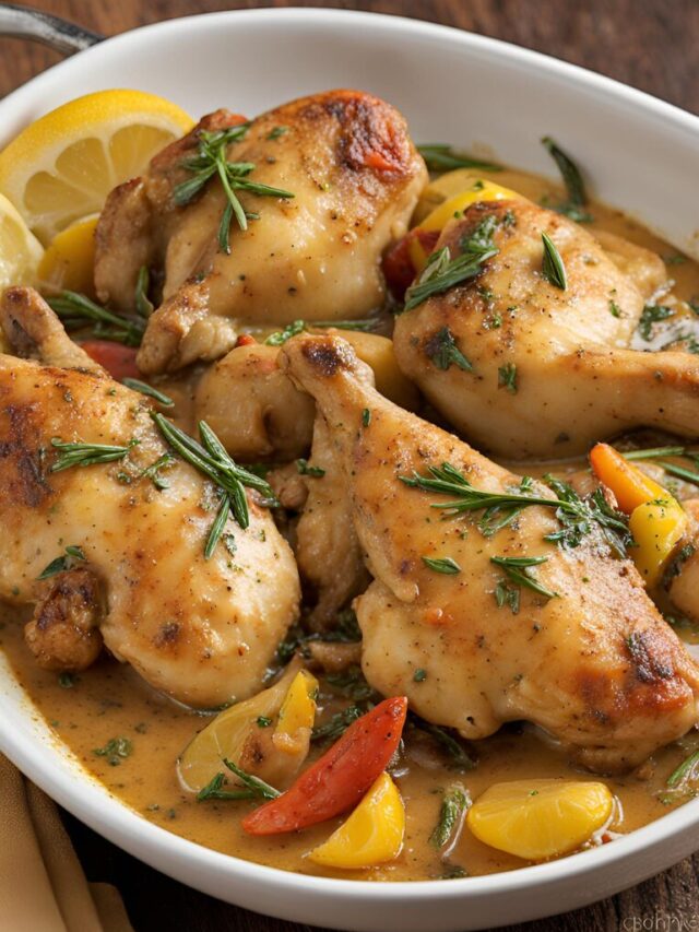 Chicken Scarpariello_ A Savory Symphony of Peppers and Chicken