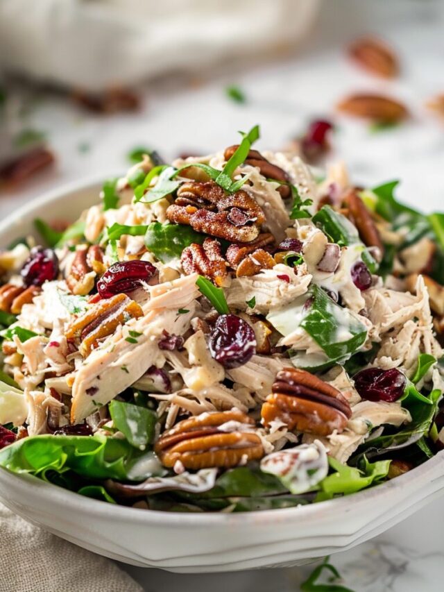 Overview How To Make Cranberry And Pecan Chicken Salad