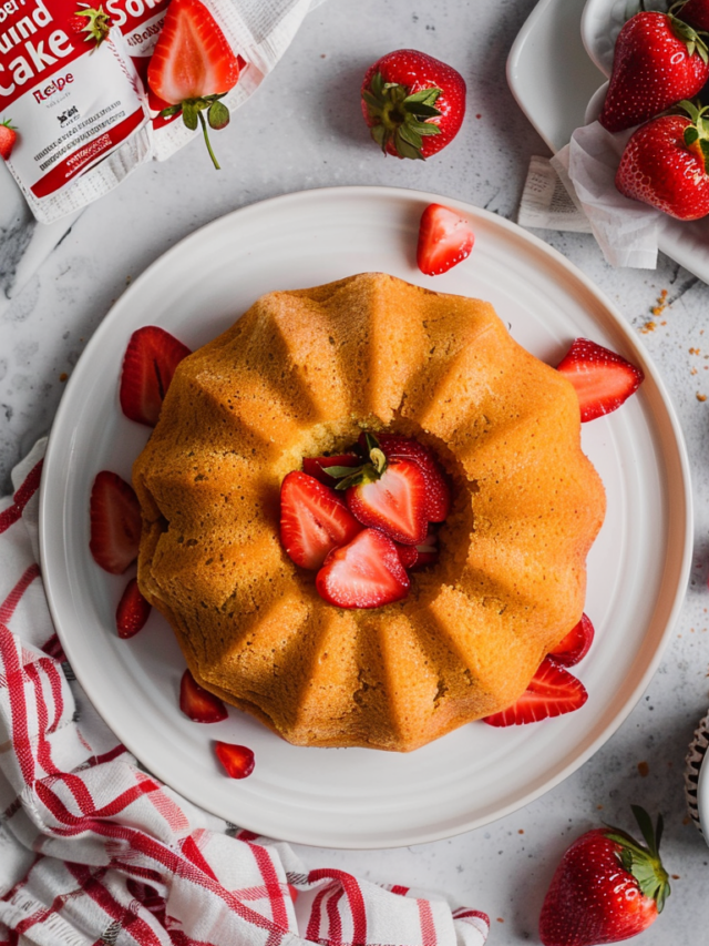 Strawberry Pound Cake Recipe Simply Delicious And Easy To Make!