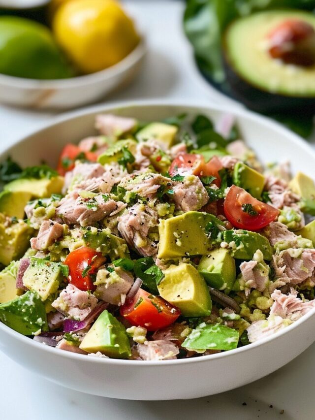 Tuna Salad with Avocado - A Delicious Combo