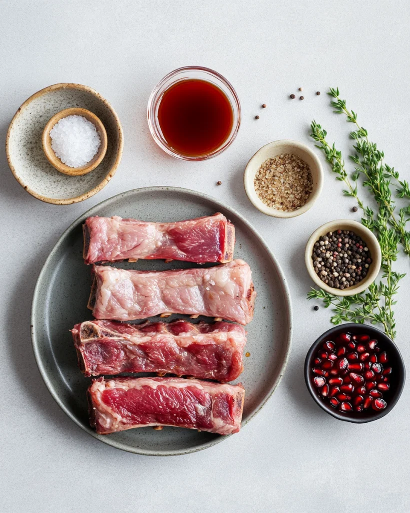 ingredients for the dish